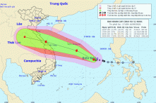 Việt Nam ứng phó khẩn bão số 5