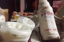 Hơn 10.000 chai sữa chua của Trung Quốc bị thu giữ
