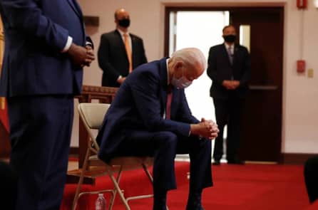 Bầu cử Mỹ: Biden cố giữ hình tượng ôn hòa 