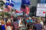 montreal sept 12 2020 anti mask rally pro trump