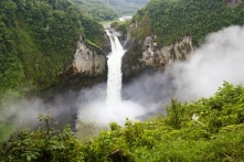 Thác nước cao nhất Ecuador đột ngột biến mất bí ẩn