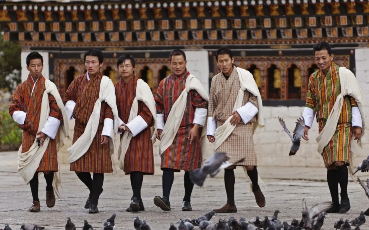 Image result for bhutan men