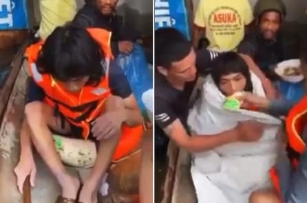Clip: Ám ảnh người đàn ông dầm mình trong nước lụt, 11 ngày không có miếng ăn