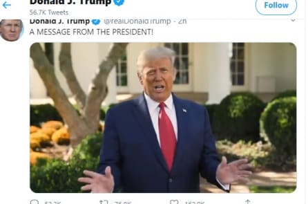 TT Trump chứng thực thuốc kháng thể Regeneron, hứa nhanh chóng cung cấp miễn phí cho người dân