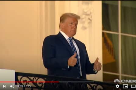Các bác sĩ nói TT Trump không biểu hiện triệu chứng COVID-19