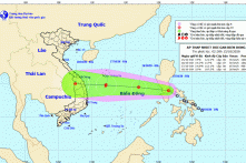 Áp thấp nhiệt đới có khả năng mạnh lên thành bão, hướng vào miền Trung