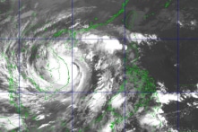 Tâm bão số 9 đang tiến sát Quảng Ngãi, Quảng Nam, Phú Yên, Đà Nẵng