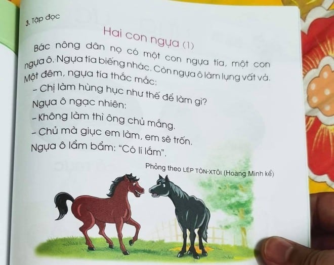 sach giao khoa tieng viet 2 hai con ngua