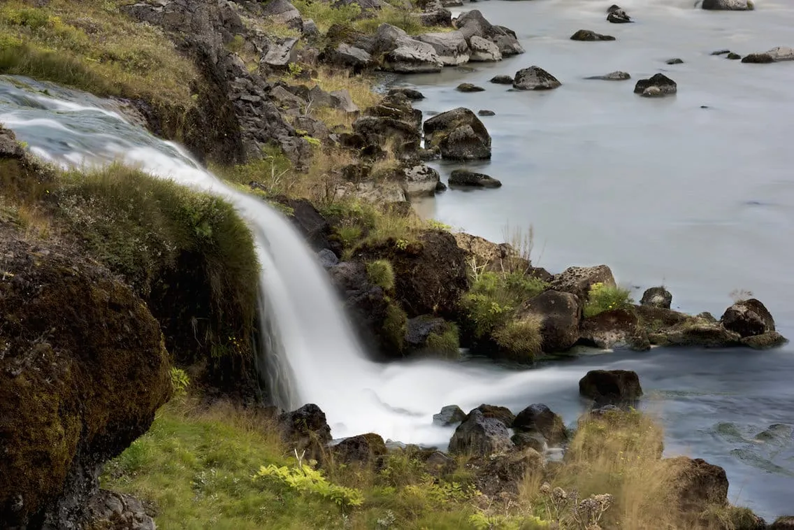 Uraidafoss Waterfall image