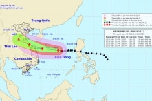 Bão số 13 sẽ ảnh hưởng từ Quảng Ngãi đến Hà Tĩnh, gây mưa lớn