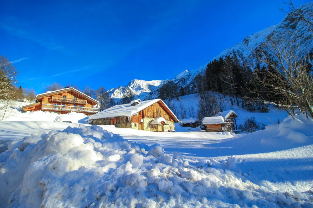 chamonix mont blanc snow image