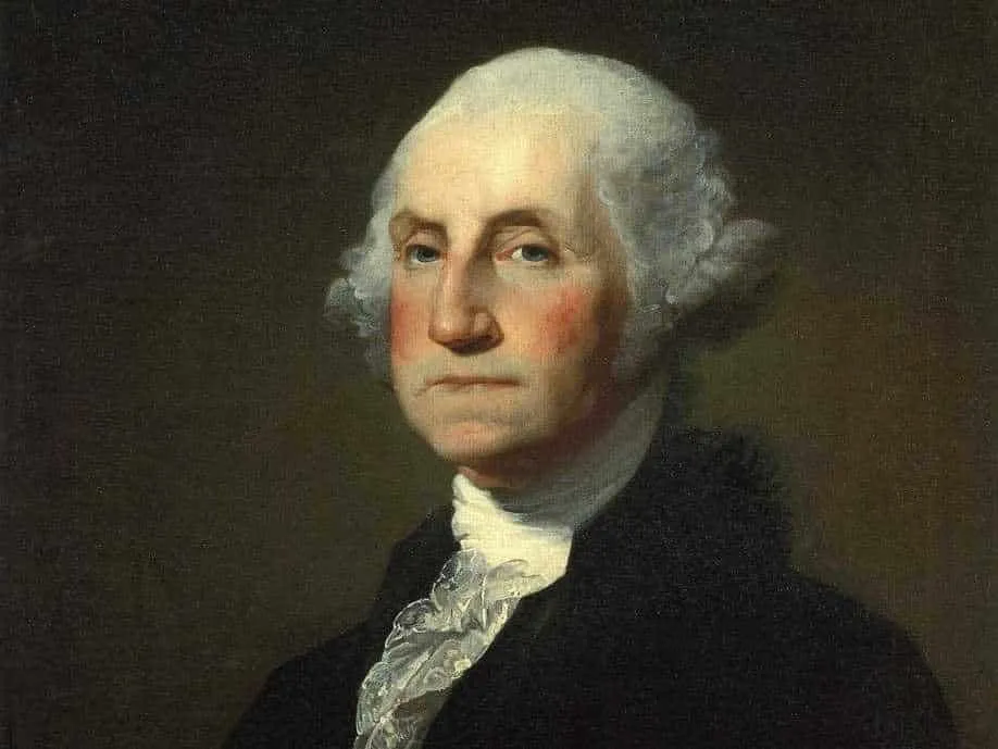 george washington started a distillery image