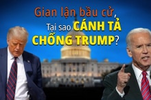Gian lận bầu cử Mỹ gây sốc, tại sao cánh tả phản đối TT. Trump?