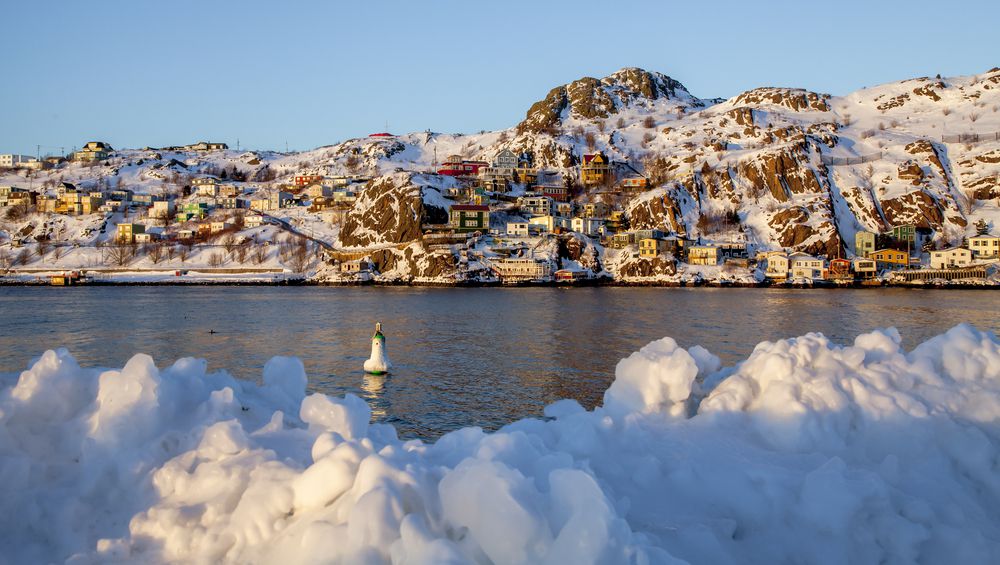 stjohns newfoundland snow image