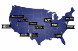 NNSA Nuclear Security Enterprise map