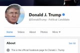 Facebook huy tu cach Tong thong cua ong Trump 1