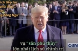 TT Trump phát biểu trước khi lên máy bay dến Texas