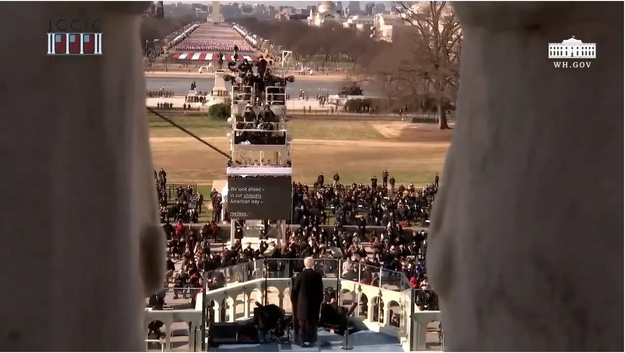 biden crowd inauguration 1