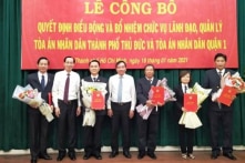 Bổ nhiệm Chánh án TAND TP. Thủ Đức