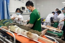 Vụ đứt thang cuốn tại công trình trụ sở Sở Tài chính: Thêm 2 người BV trả về