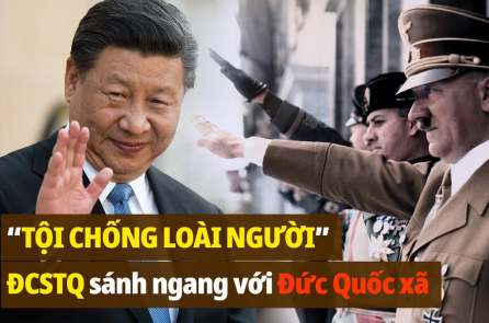 ĐCSTQ phạm “tội chống lại loài người”, sánh với tội ác của Đức Quốc xã