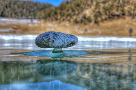 “Baikal Zen” – Hiện tượng thiên nhiên hiếm thấy ở nước Nga