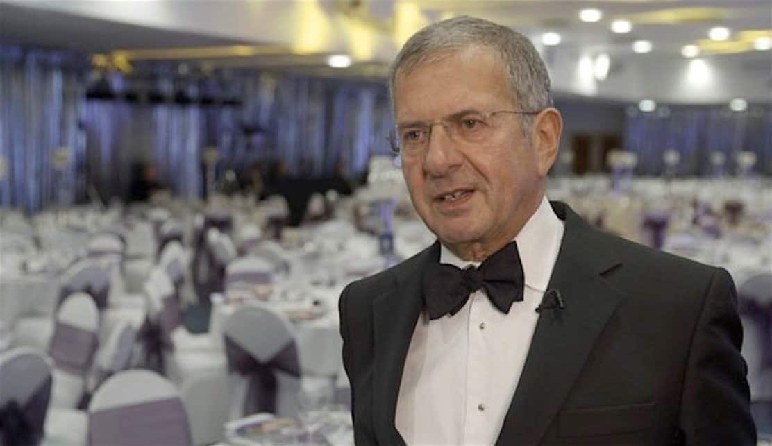 Gerald Ratner at the Telegraph Awards image