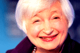 Happy Janet Yellen Photo