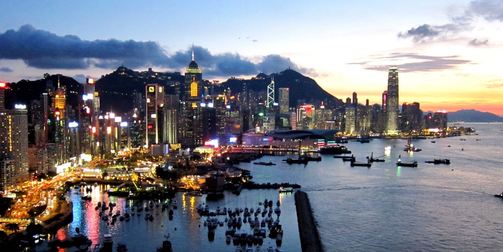 Hong Kong Island Skyline 201108