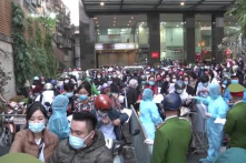 Nhân viên ngân hàng ở Hà Nội nhiễm virus Vũ Hán, tòa nhà 88 Láng Hạ bị phong tỏa