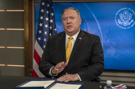 Mike Pompeo: TT Biden lặp lại chính sách Iran thất bại của Obama