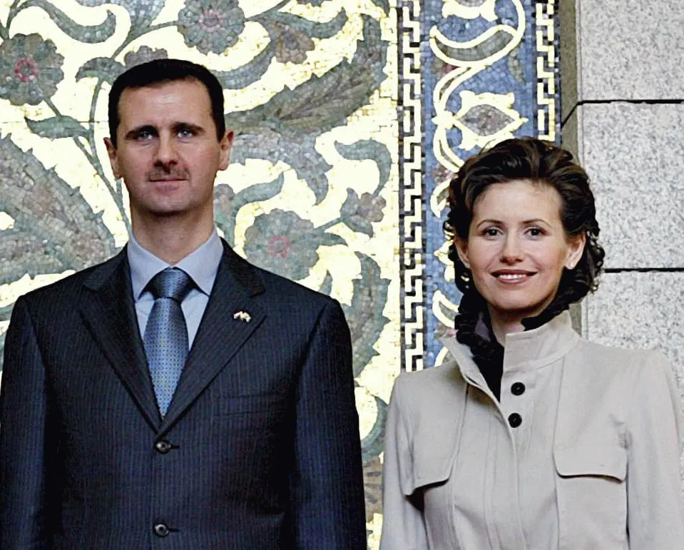 Bashar and Asma al Assad