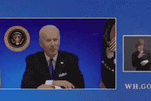Nhà Trắng cắt sóng sau khi ông Biden nói sẵn sàng trả lời câu hỏi từ đảng Dân chủ