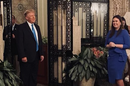 Ông Trump xuất hiện tại sự kiện chiến dịch tranh cử của nhân viên cũ
