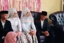 Indonesia: Chị em sinh đôi lấy anh em sinh đôi