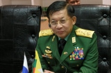 Min Aung Hlaing in April 2019