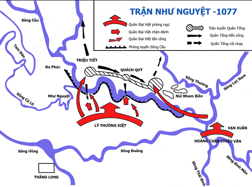 Trận sông Như Nguyệt đưa Đại Việt thoát cảnh “ngàn cân treo sợi tóc”