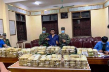 Tài xế chở hơn 220 kg ma túy bị bắt giữ tại Nghệ An