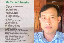 Bài thơ ‘Mẹ tôi chửi kẻ trộm’ đoạt giải B bị chê là ‘dở nhất nước’