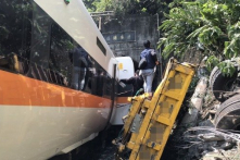 Giám đốc công trường, Bộ trưởng GTVT Đài Loan nhận trách nhiệm về vụ tai nạn tàu hỏa