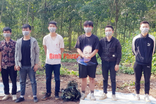 Bình Phước bắt giữ 6 người Trung Quốc nhập cảnh trái phép