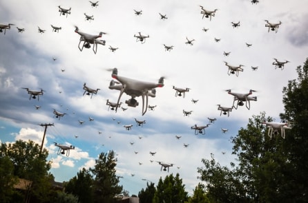 Ấn Độ thử nghiệm dùng drone đưa vắc xin Covid-19 đến từng nhà