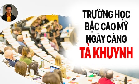 Đông Phương: Tỷ lệ nhập học các trường giáo dục bậc cao của Mỹ giảm