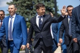 1024px Volodymyr Zelensky 2019 presidential inauguration 22