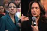 AOC Kamala Harris