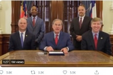 Thống đốc Abbott ký thành lập ‘Dự án 1836’ thúc đẩy giáo dục yêu nước tại Texas