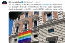 Đại sứ quán Mỹ tại Vatican treo lá cờ cầu vồng trong cả tháng Sáu