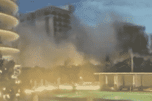 Florida: Sập tòa nhà 12 tầng, ít nhất 1 người tử vong, gần 100 người mất tích