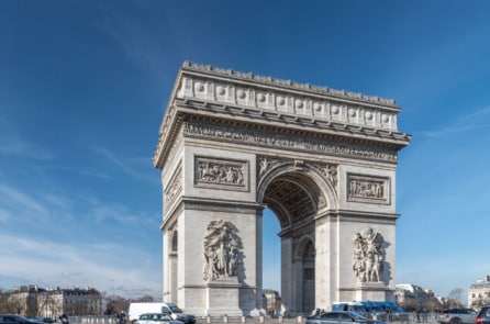 Nghệ thuật yêu nước ở Khải Hoàn Môn, Paris