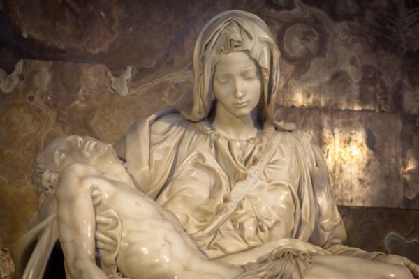 Tuyệt tác Pietà của Michelangelo: Thuần khiết từ bi, vô oán vô hận